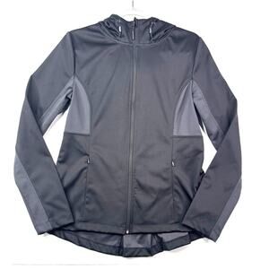 Mondetta Women’s Softshell Jacket Hooded Full Zip Black Size M‎